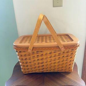Longaberger Founder’s Market Basket with Lid